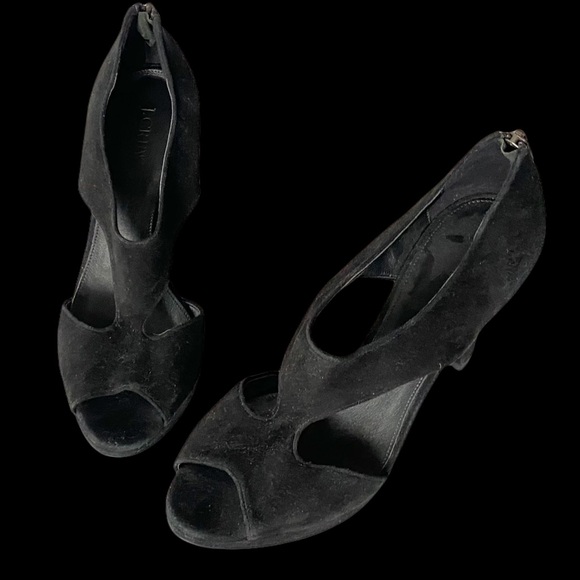 J.CREW | Black Alicia Suede Pumps - Picture 4 of 9